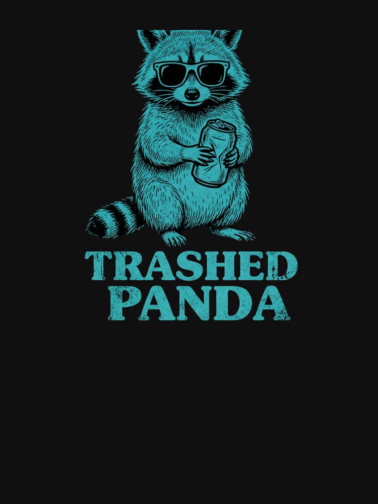 Trashed Panda Trash Panda Humor by SofenArt T-Shirts, Hoodie, Sweatshirt | BlankRebels.com (Image 3)