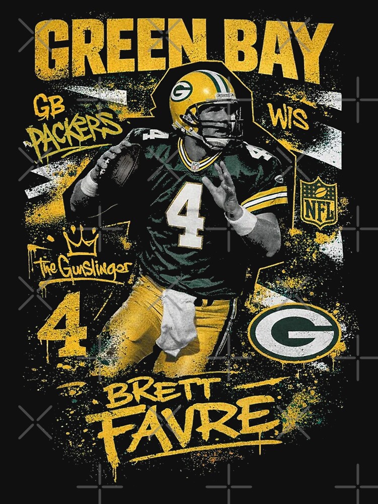 Brett Favre Graffiti Legacy – Green Bay Gunslinger in Street Art Vibes by TheArtOfCar T-Shirts, Hoodie, Sweatshirt (Image 3)