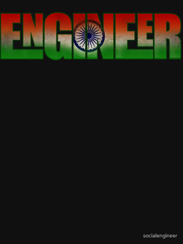 Indian Engineer by socialengineer T-Shirts, Hoodie, Sweatshirt | BlankRebels.com (Image 3)