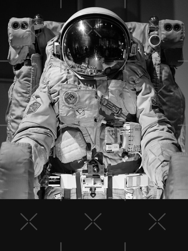 Black and White Space Earth Astronaut by Alladin7 T-Shirts, Hoodie, Sweatshirt | BlankRebels.com (Image 3)