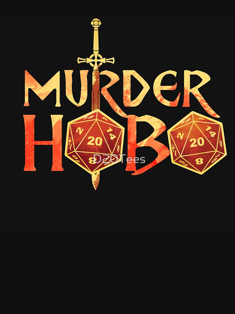Murderhobo by D20Tees T-Shirts, Hoodie, Sweatshirt | BlankRebels.com (Image 3)