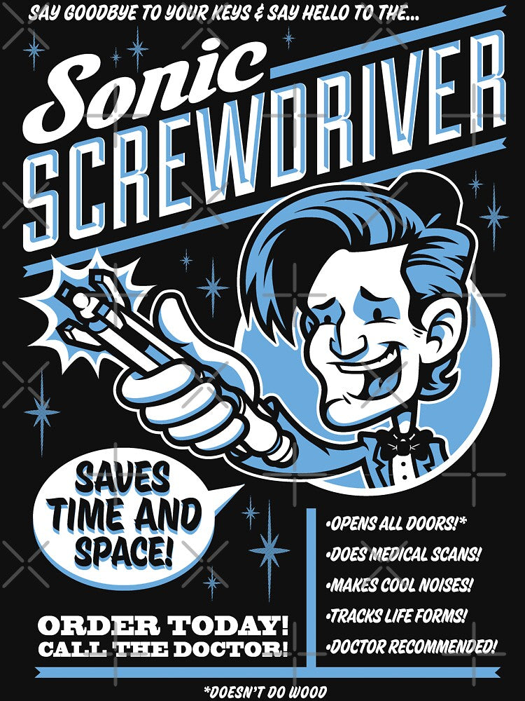 Sonic Screwdriver Ad T-Shirts, Hoodie, Sweatshirt