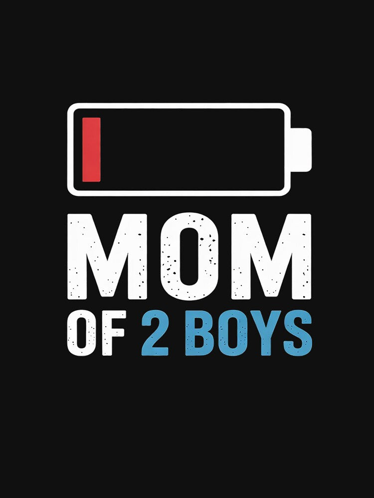 Mom Of 2 Boys Shirt From Son Funny Mothers Day Mom by GaryBellcvbnb Hoodie, Sweatshirt | BlankRebels.com (Image 3)