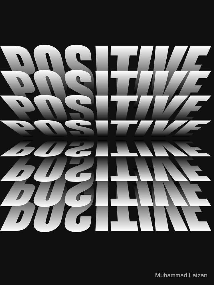 Positive Typography by Muhammad Faizan T-Shirts, Hoodie, Sweatshirt | BlankRebels.com (Image 3)