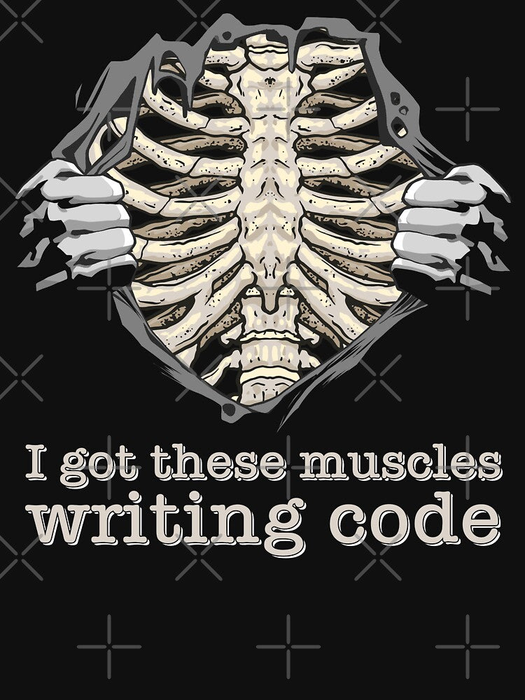 I Got These Muscles Writing Code for Nerd Geek Web Developer by buy-on-demand T-Shirts, Hoodie, Sweatshirt (Image 3)