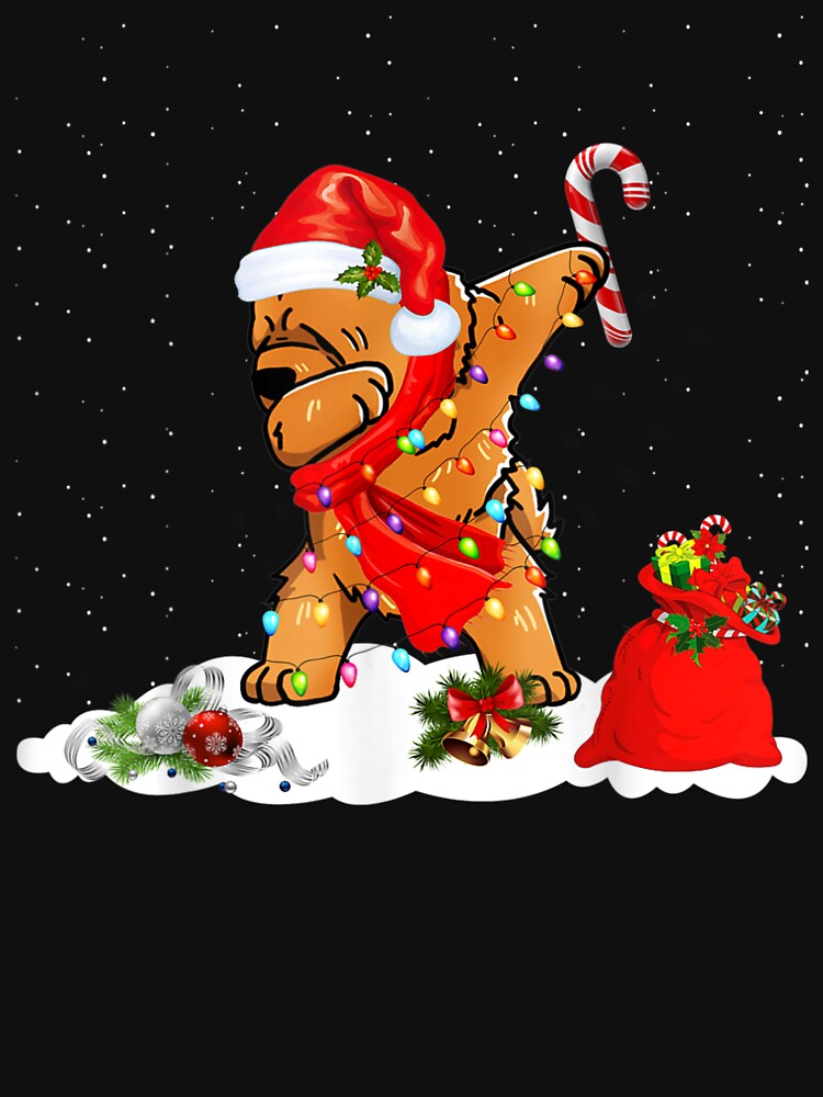 Chow Chow Dog Dabbing Funny Christmas by ManishDayal T-Shirts, Hoodie, Sweatshirt | BlankRebels.com (Image 3)