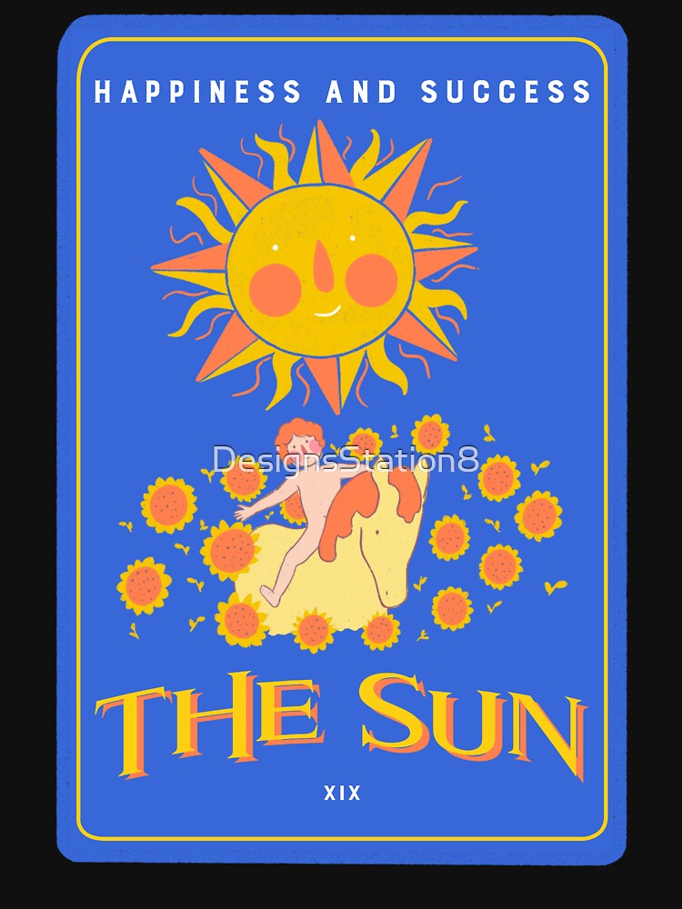 The Sun Tarot Happiness and Success by DesignsStation8 T-Shirts, Hoodie, Sweatshirt | BlankRebels.com (Image 3)