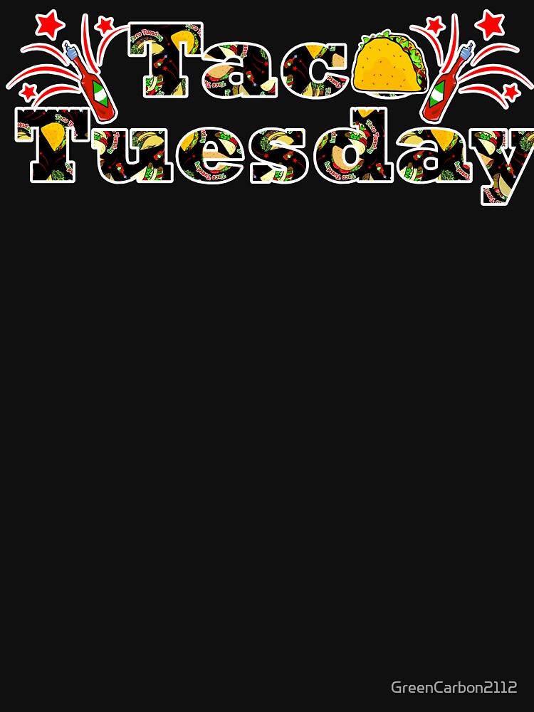 Salsa into Taco Tuesday Fun by GreenCarbon2112 T-Shirts, Hoodie, Sweatshirt | BlankRebels.com (Image 3)