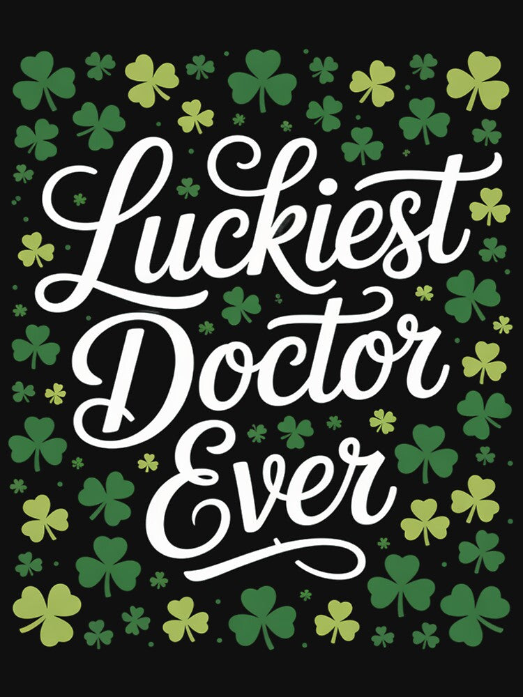 Doctor St Patricks Day Men Women Luckiest Doctor 3 by RONALPARAD T-Shirts, Hoodie, Sweatshirt | BlankRebels.com (Image 3)