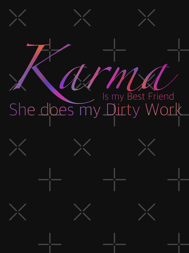 Karma by Doodles by Kiki T-Shirts, Hoodie, Sweatshirt | BlankRebels.com (Image 3)