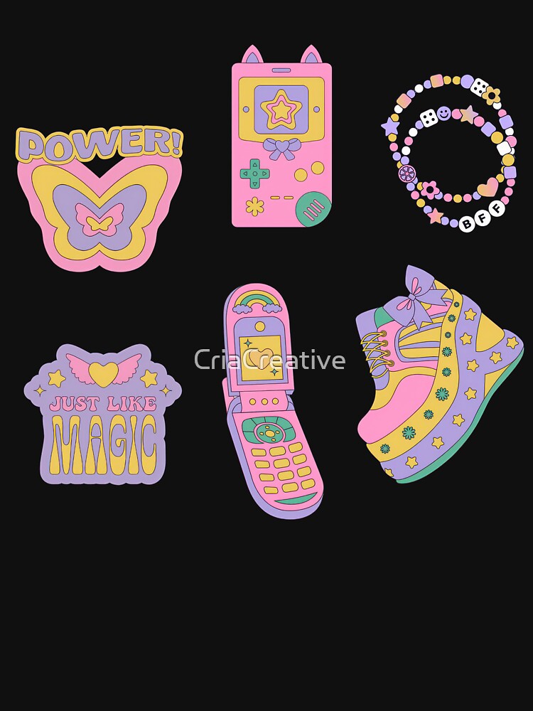 90's Girl Pastel Nostalgia by CriaCreative T-Shirts, Hoodie, Sweatshirt | BlankRebels.com (Image 3)