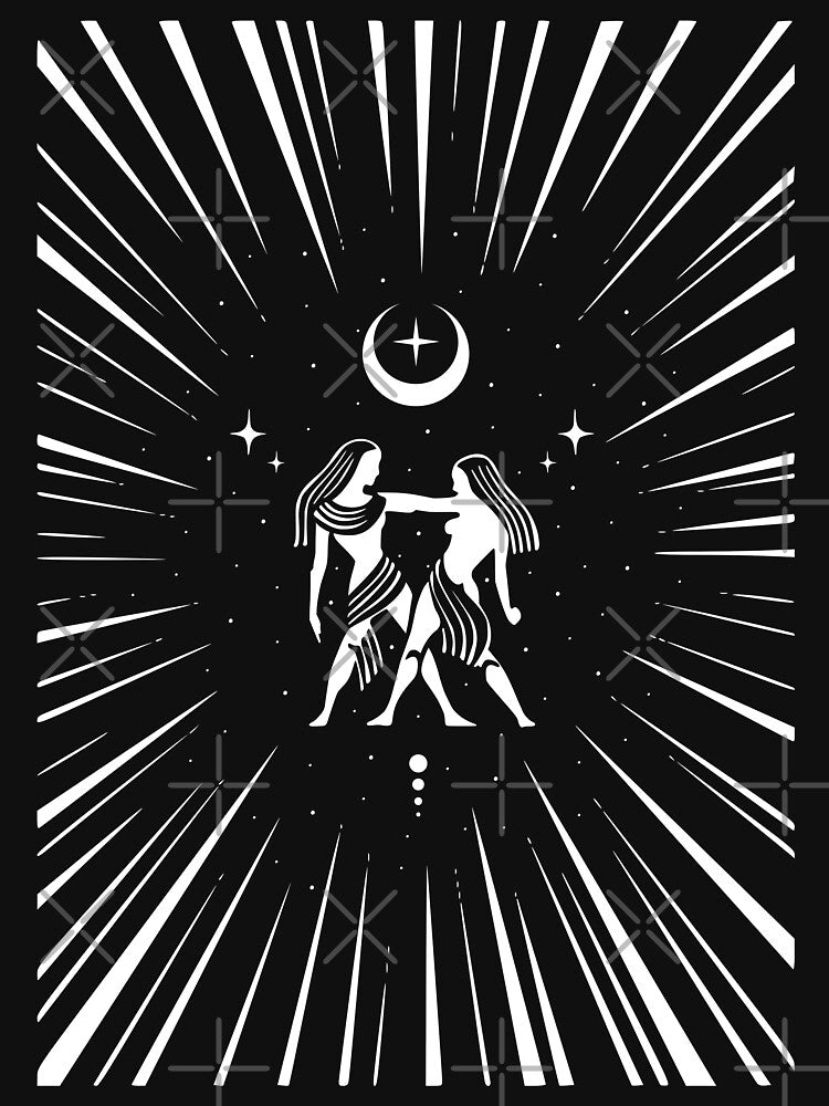 Mystic Gemini by InkPerspectiv3 T-Shirts, Hoodie, Sweatshirt | BlankRebels.com (Image 3)
