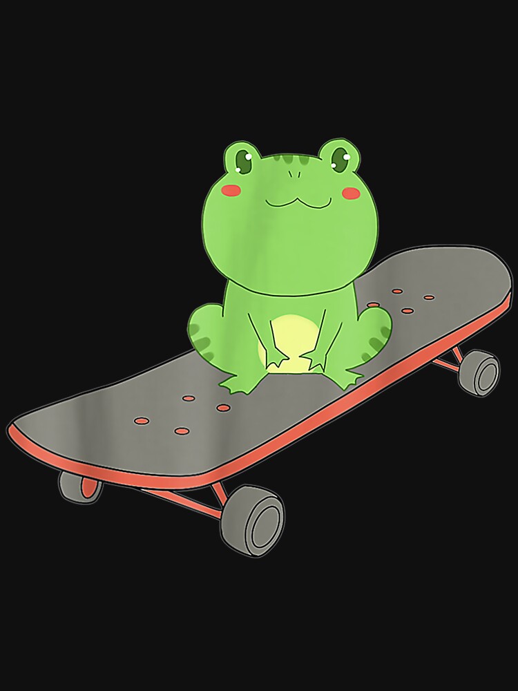 Frog On Skateboard by cysandy T-Shirts, Hoodie, Sweatshirt | BlankRebels.com (Image 3)