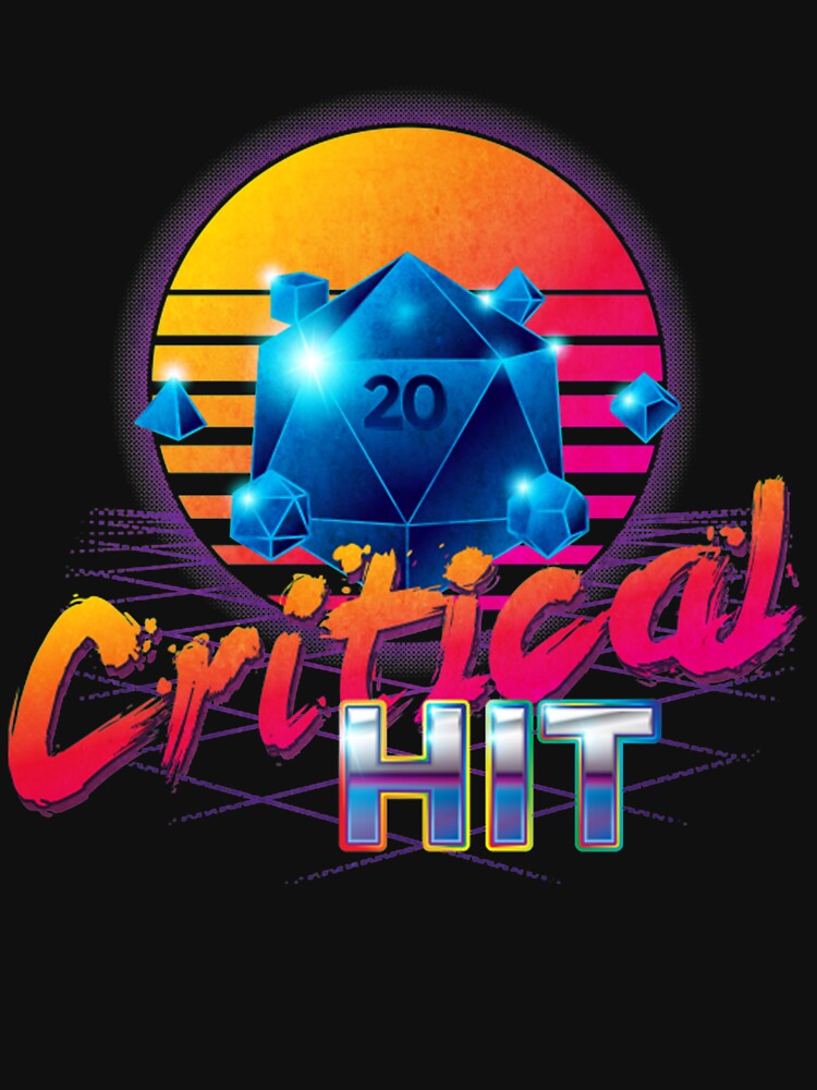 Dungeons And Dragons Critical Hit Dungeons Dragons by HomaneRukia T-Shirts, Hoodie, Sweatshirt | BlankRebels.com (Image 3)