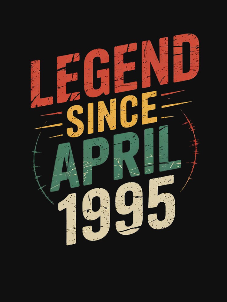 Legend 1995 30th Birthday for Men Women 30 Year Old14 by KonstanKoraner T-Shirts, Hoodie, Sweatshirt (Image 3)