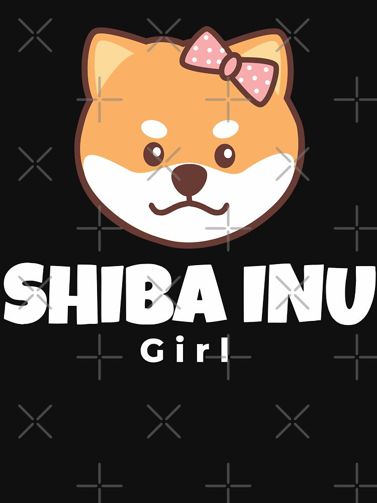 "Kawaii Shiba Inu Girl – Cute Dog Lover Anime Aesthetic" by artworkathome T-Shirts, Hoodie, Sweatshirt (Image 3)