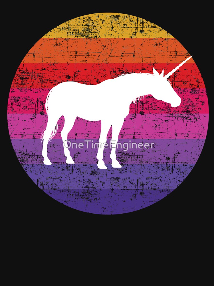 Unicorn retro by OneTimeEngineer T-Shirts, Hoodie, Sweatshirt | BlankRebels.com (Image 3)