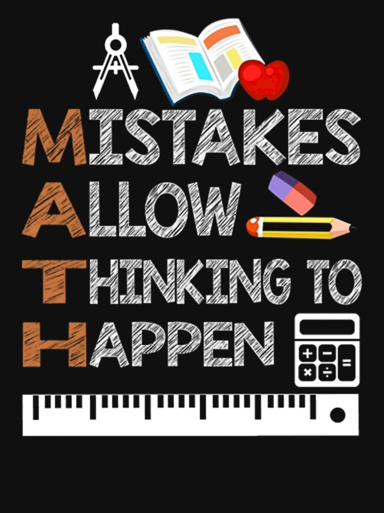A Mistakes allow thinking to happen by aryagiri T-Shirts, Hoodie, Sweatshirt | BlankRebels.com (Image 3)