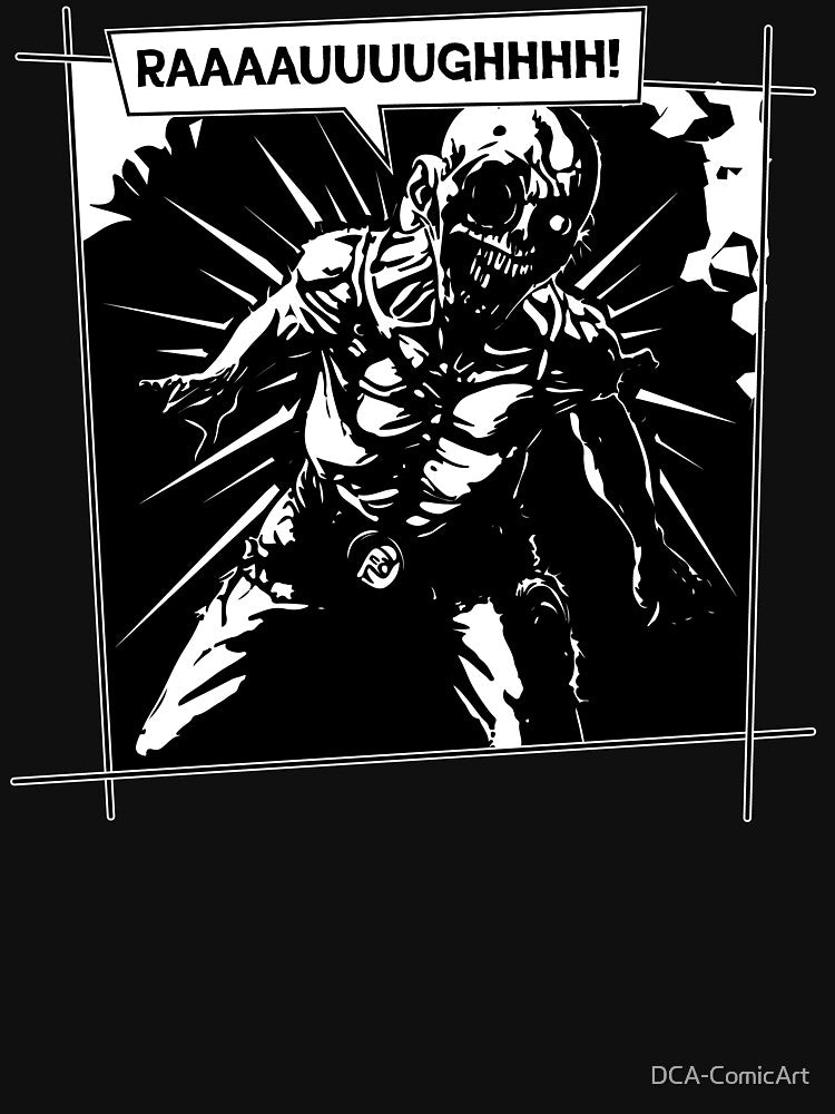 Zombie Halloween Horror Nights Original Comic Art Graphic by DCA-ComicArt T-Shirts, Hoodie, Sweatshirt (Image 3)