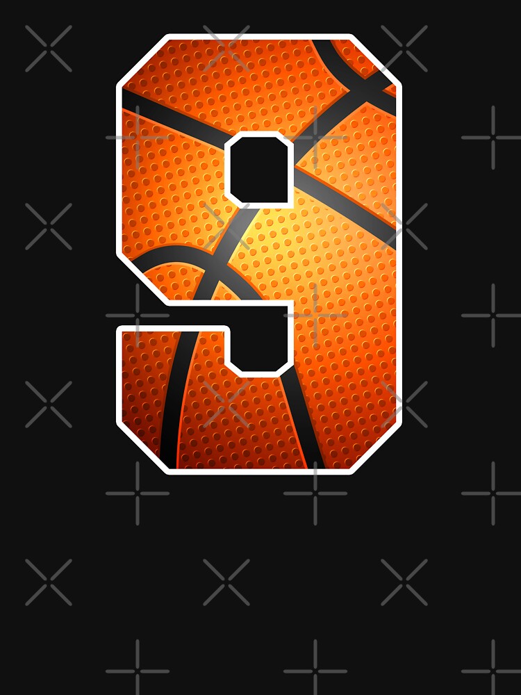 Basketball Birthday 9 Sports Number Nine Design by JRRTs T-Shirts, Hoodie, Sweatshirt | BlankRebels.com (Image 3)