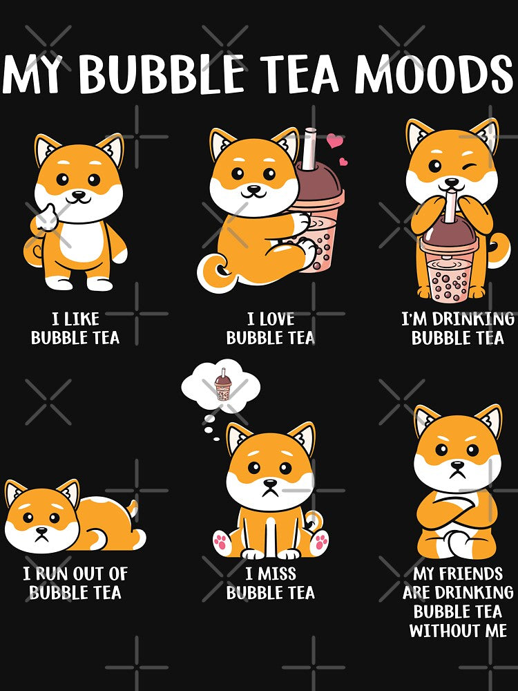 Bubble Tea Moods by DominDesigns T-Shirts, Hoodie, Sweatshirt | BlankRebels.com (Image 3)
