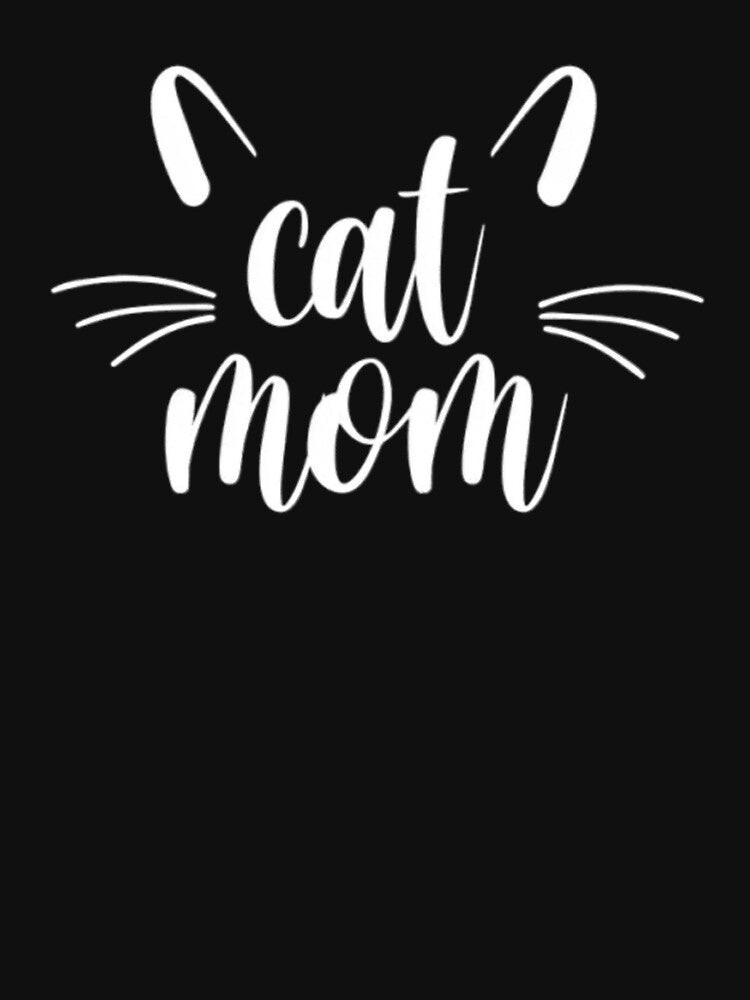 Cat Mom – Cute Minimalist Cat Lover T-Shirts, Hoodie, Sweatshirt