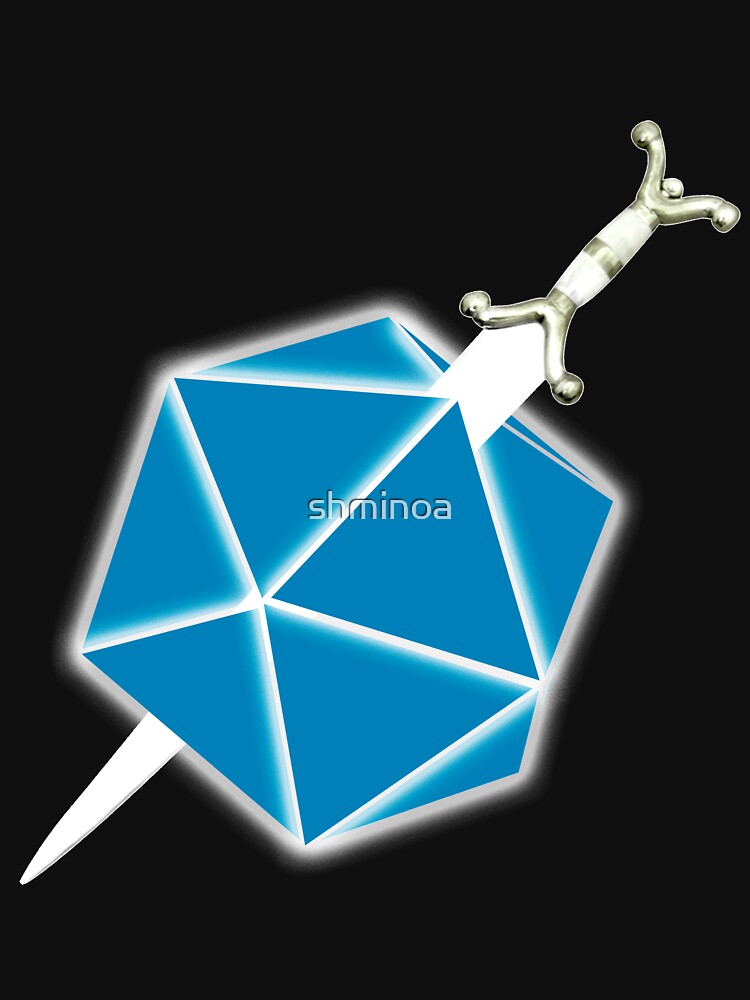 Sword in the D20 by shminoa T-Shirts, Hoodie, Sweatshirt | BlankRebels.com (Image 3)
