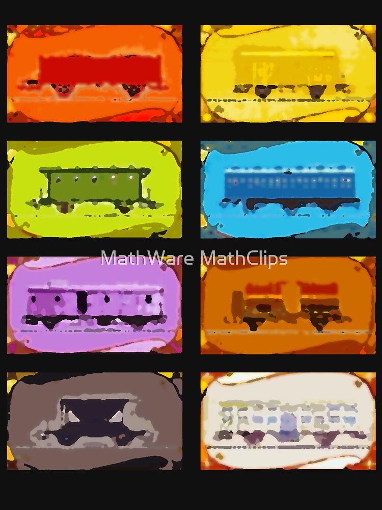 Funny Nerdy Ticket for Train Ride Board Game Geek by MathWare MathClips T-Shirts, Hoodie, Sweatshirt (Image 3)