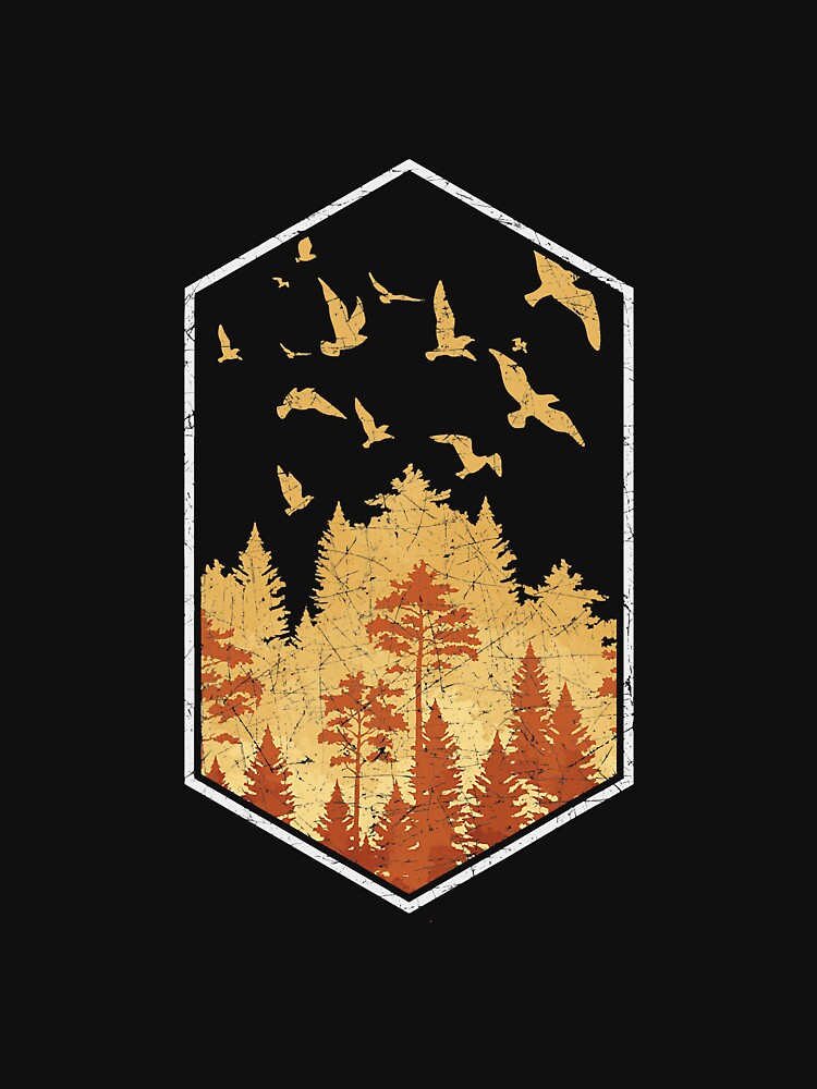 Nature Wildlife Flock Of Birds Fall by BundlerVq T-Shirts, Hoodie, Sweatshirt | BlankRebels.com (Image 3)