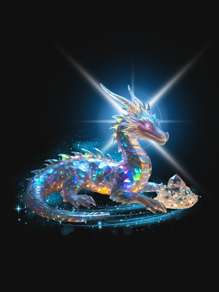 A crystal dragon by VanPaintShop T-Shirts, Hoodie, Sweatshirt | BlankRebels.com (Image 3)