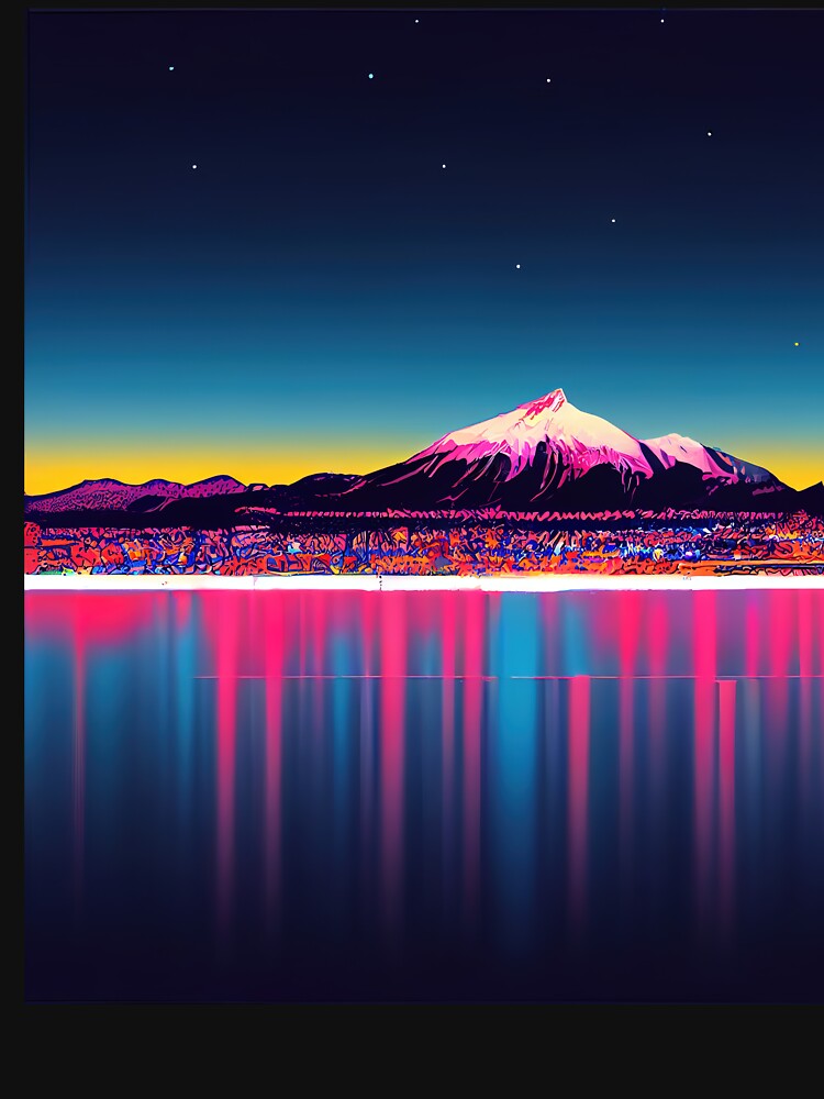 Anchorage Neon Vaporwave by ComicsFactory T-Shirts, Hoodie, Sweatshirt | BlankRebels.com (Image 3)