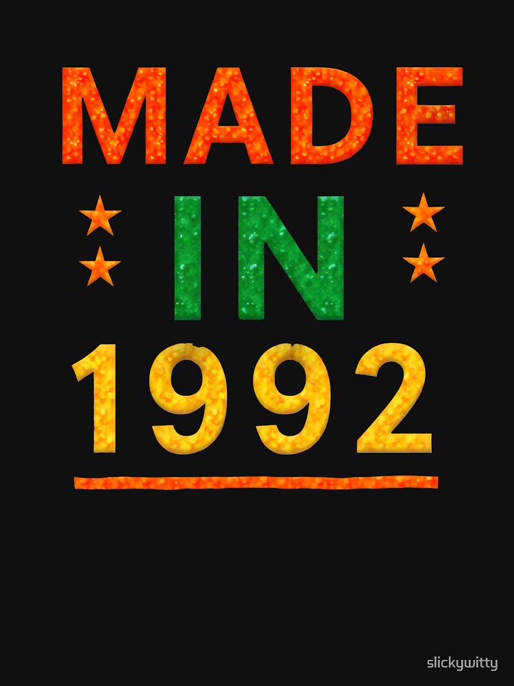 Made In 1992 - Retro Birthday Tee by slickywitty Hoodie, Sweatshirt | BlankRebels.com (Image 3)