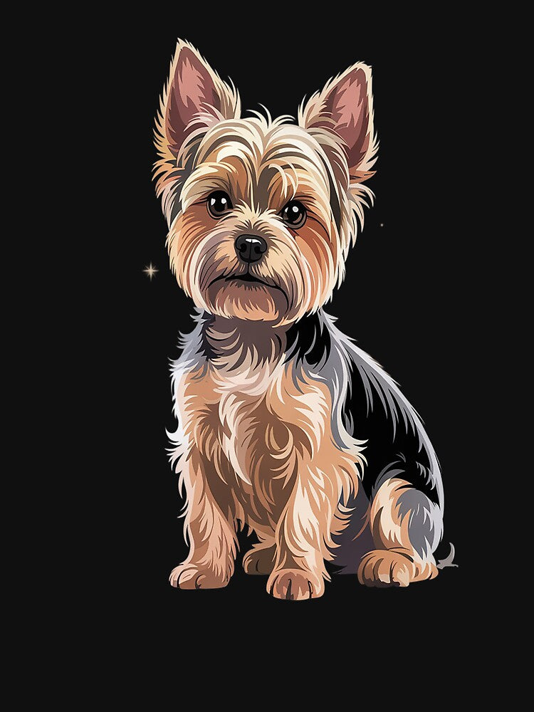 Cute Terrier Puppy by countntenov T-Shirts, Hoodie, Sweatshirt | BlankRebels.com (Image 3)