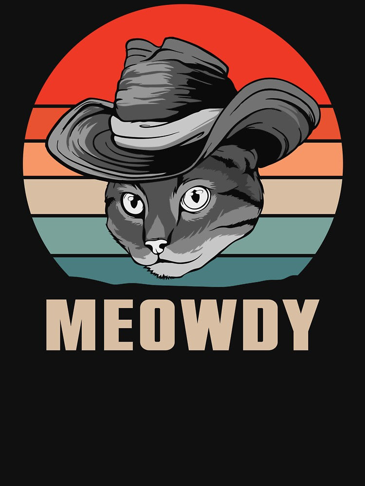 Meowdy 2 by heiricafury T-Shirts, Hoodie, Sweatshirt | BlankRebels.com (Image 3)