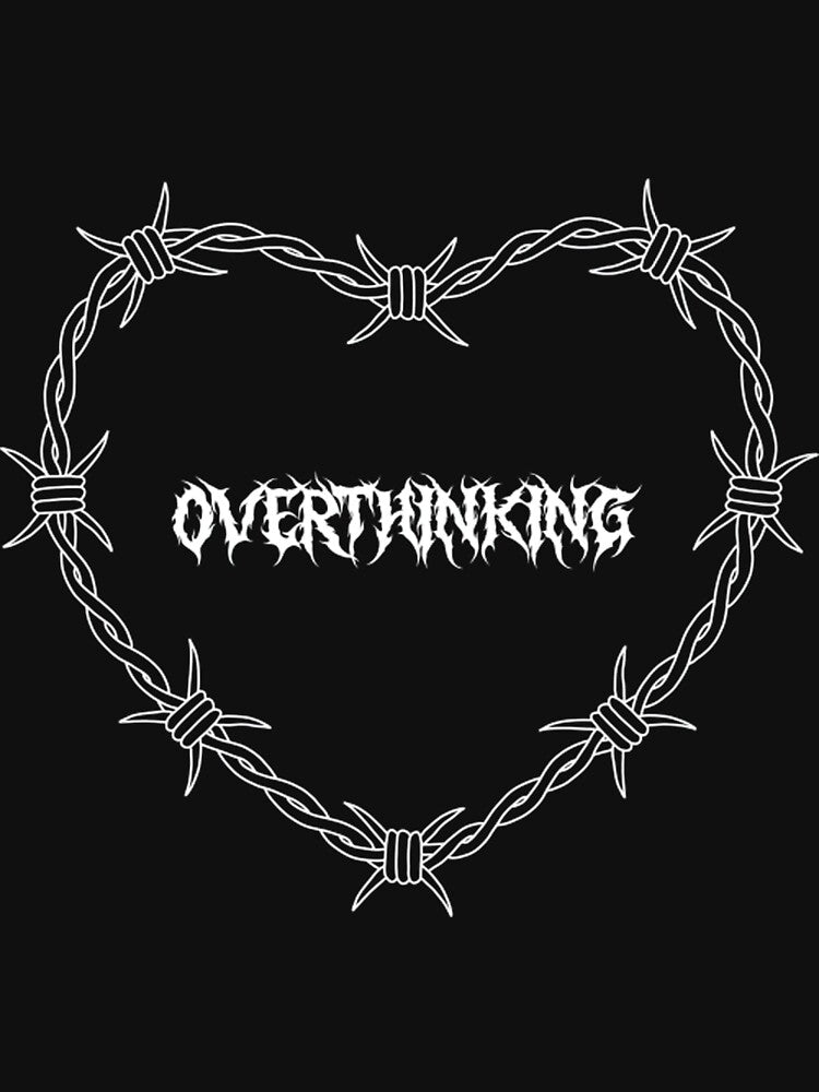 Overthinking by zrwsfjbu3 T-Shirts, Hoodie, Sweatshirt | BlankRebels.com (Image 3)