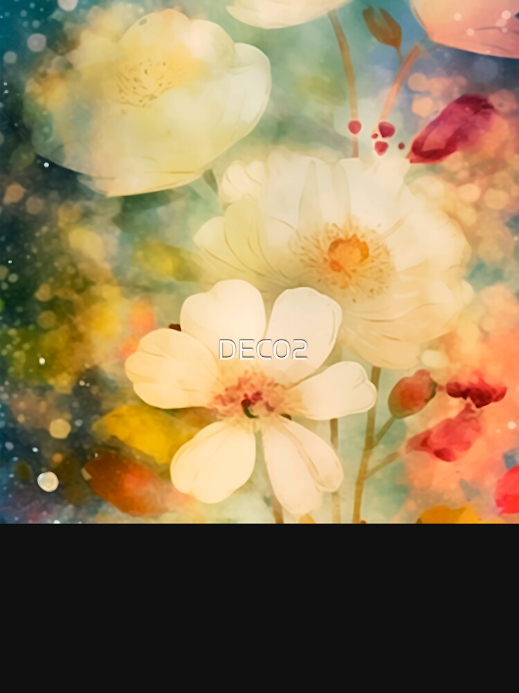 Floral Pastel Abstract Art With A Blurred Aesthetic by DEC02 T-Shirts, Hoodie, Sweatshirt | BlankRebels.com (Image 3)