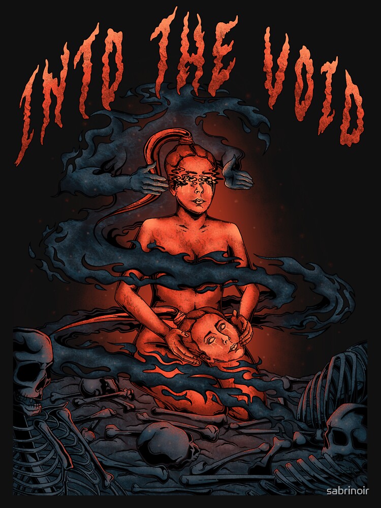 INTO THE VOID WORDING by sabrinoir T-Shirts, Hoodie, Sweatshirt | BlankRebels.com (Image 3)