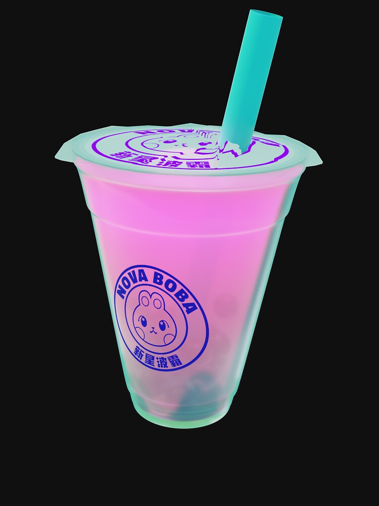 Bubble Boba Milk Tea - Strawberry by banditjoj T-Shirts, Hoodie, Sweatshirt | BlankRebels.com (Image 3)