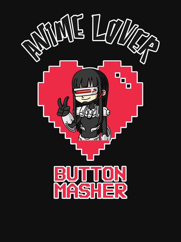 Anime Lover Button Masher T-Shirts, Hoodie, Sweatshirt