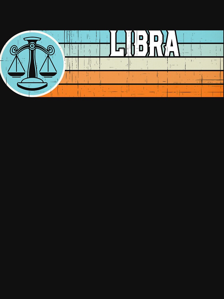 Libra Vintage Birthday by hoangtrongkhiem T-Shirts, Hoodie, Sweatshirt | BlankRebels.com (Image 3)