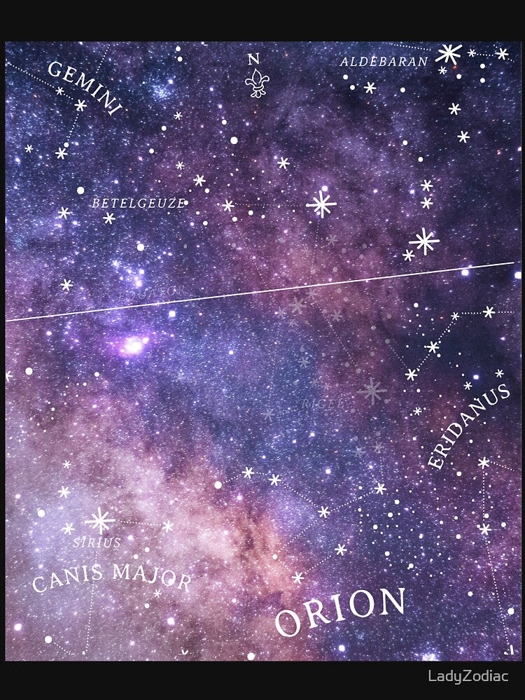 Amethyst Galaxy Constellations by LadyZodiac T-Shirts, Hoodie, Sweatshirt | BlankRebels.com (Image 3)