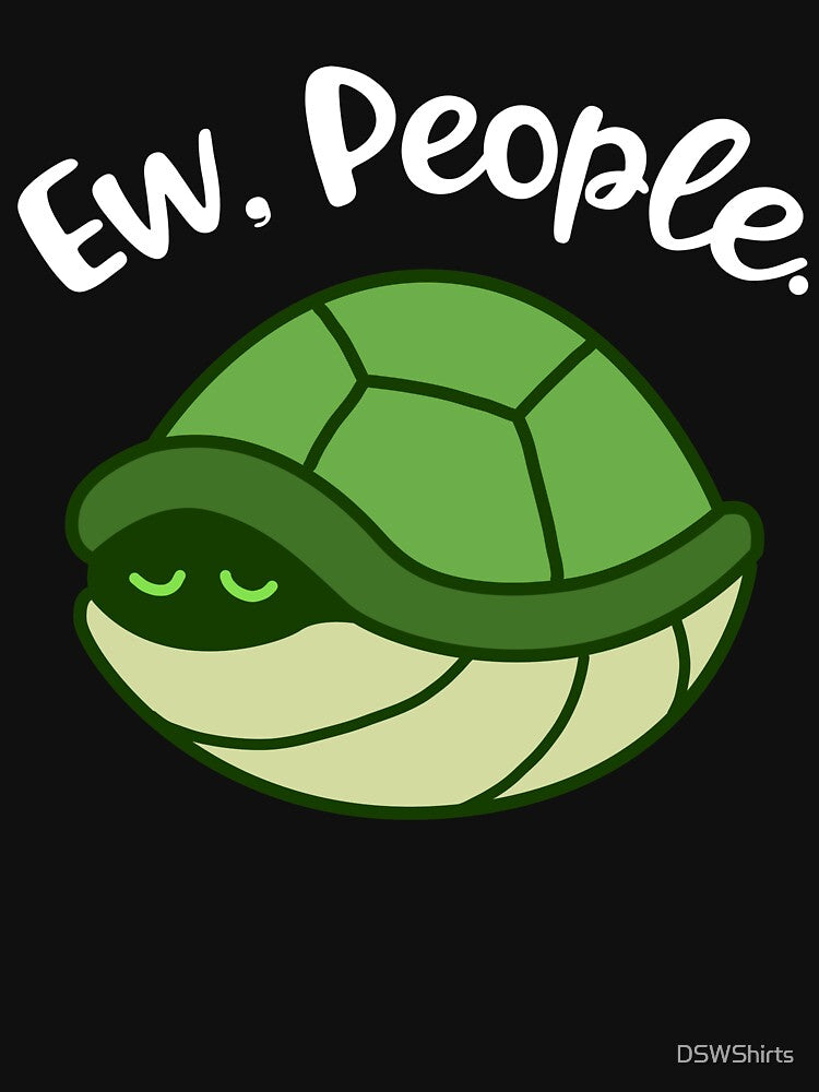 Funny Turtle Gifts Men Introvert Gift Kids Introverts Turtle by DSWShirts T-Shirts, Hoodie, Sweatshirt (Image 3)