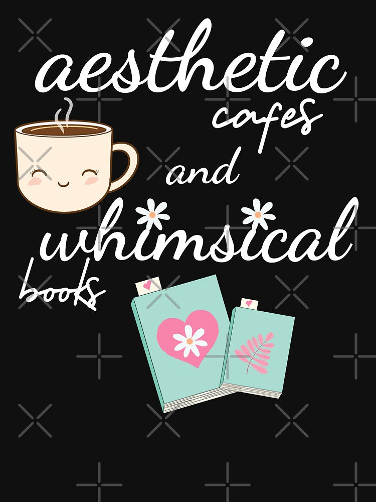 aesthetic cafes and whimsical books by champagnemoment T-Shirts, Hoodie, Sweatshirt | BlankRebels.com (Image 3)