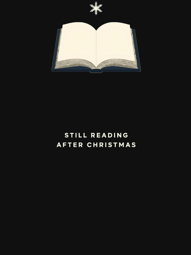 Still reading after Christmas, book lover by YvkafromPoland T-Shirts, Hoodie, Sweatshirt | BlankRebels.com (Image 3)