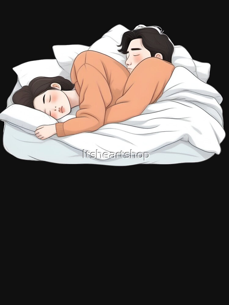 Couple Sleep by Itsheartshop T-Shirts, Hoodie, Sweatshirt | BlankRebels.com (Image 3)