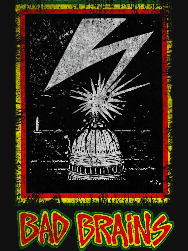Bad Brains Vintage by HammiltenJohn T-Shirts, Hoodie, Sweatshirt | BlankRebels.com (Image 3)