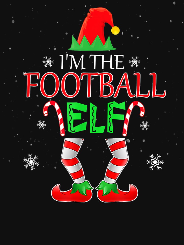 Football Elf Matching Family Group Christmas by dokieuphuong T-Shirts, Hoodie, Sweatshirt | BlankRebels.com (Image 3)