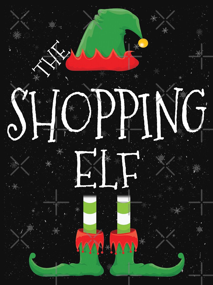 Shopping Elf Family Matching Christmas Group Funny Gift by DavisHasari T-Shirts, Hoodie, Sweatshirt (Image 3)