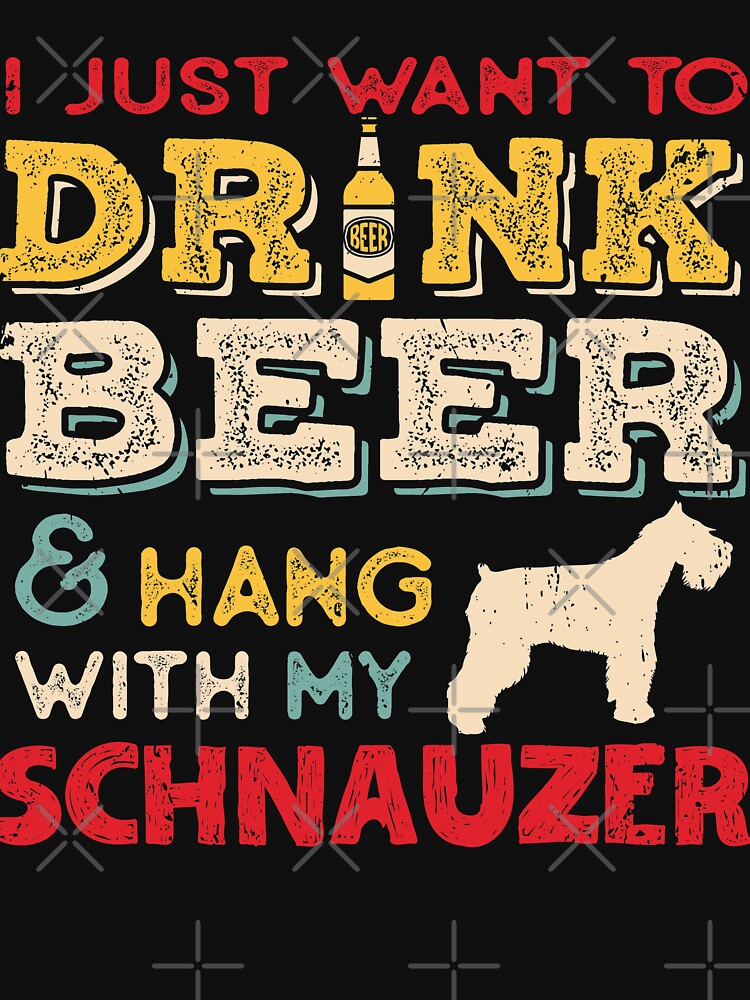 Standard Schnauzer Dog Dad Beer Lover by rafaeltto T-Shirts, Hoodie, Sweatshirt | BlankRebels.com (Image 3)