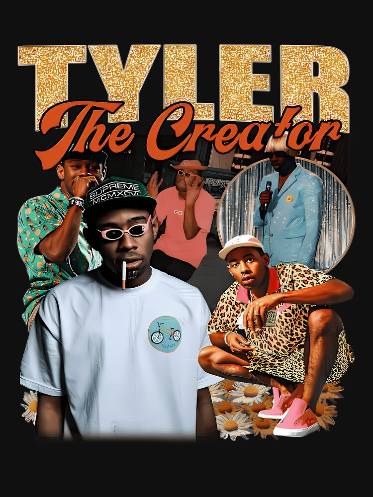 Hip Hop Fanartt Vintage Tylerr The Creatorr by MOUNIVAR T-Shirts, Hoodie, Sweatshirt | BlankRebels.com (Image 3)